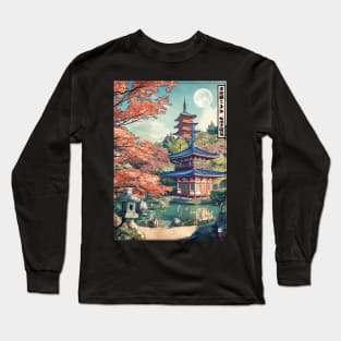 Tardis in Japan Long Sleeve T-Shirt